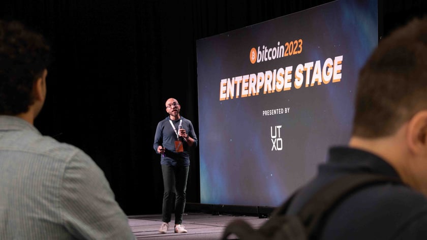 Bitcoin 2023 Enterprise Stage Track Room
